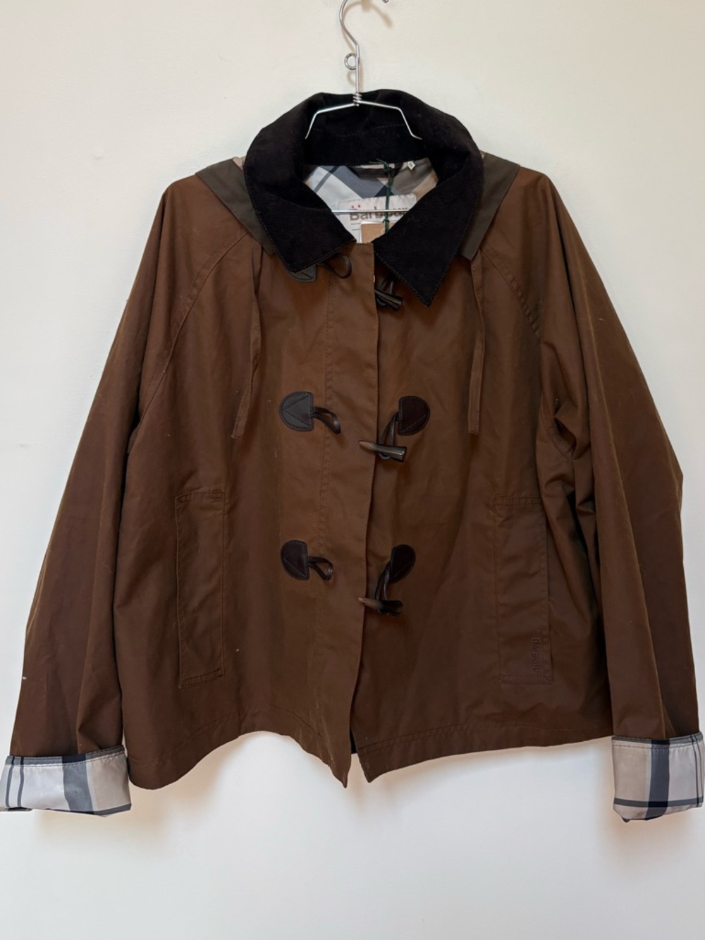 NWT Barbour Women’s Myra Wax Jacket Size 14 US - Picture 3 of 16